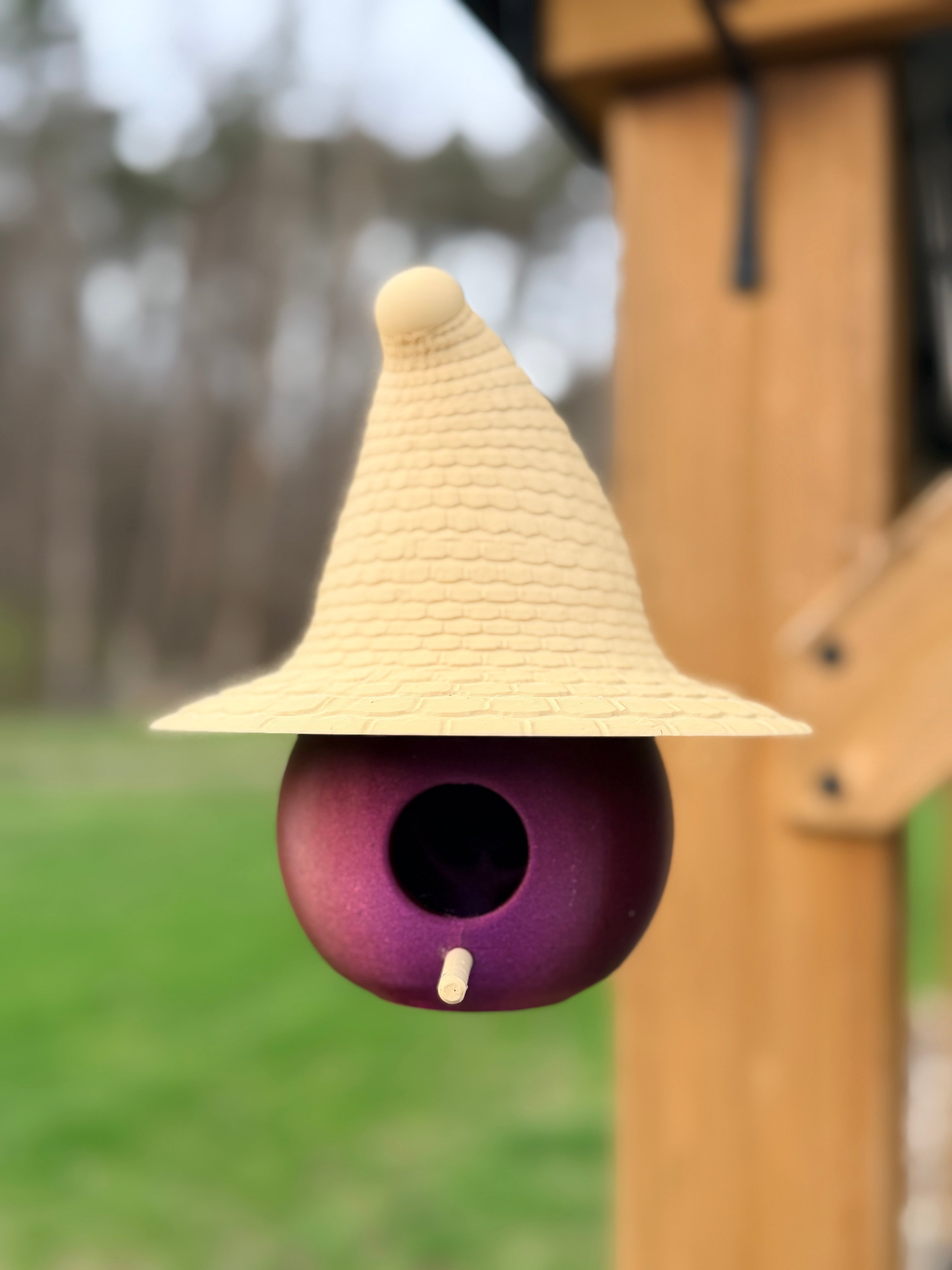 Whimsical 3D Printed Bird Houses